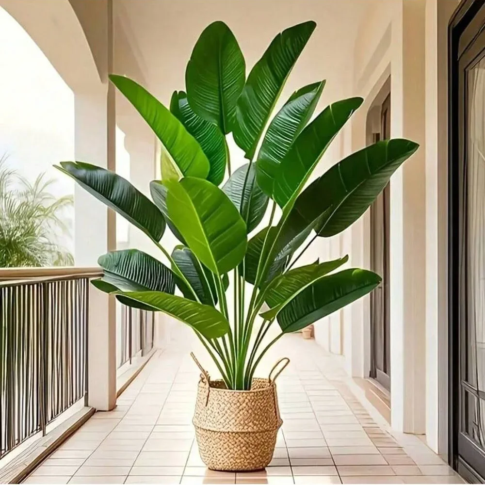 Dracaena Marginata - 1 قطعة 18 أوراق نباتات اصطناعية