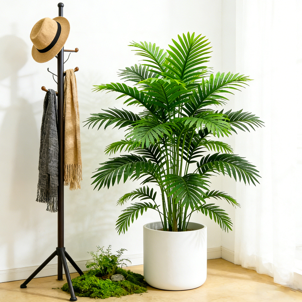 Monstera Adansonii - شجرة نخيل صناعية بارتفاع 60-80 سم،